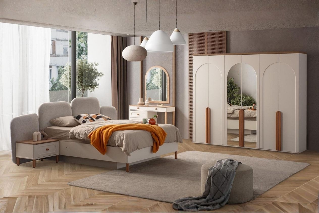 Zen-Bohem-Yatak-Odas Zen Bohem Yatak Odası - Görsel 1